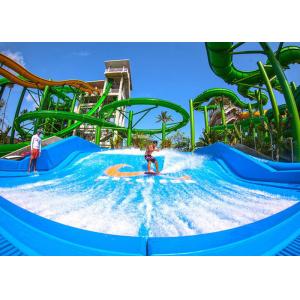 China Fiberglass Simulated Surfing Machine Wave Maker For Pool Amusement supplier