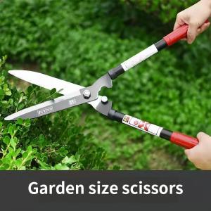 China Hand Garden Pruning Scissors Tool Landscaping Fence Hedge Plant Pruning Cutter Lopper supplier