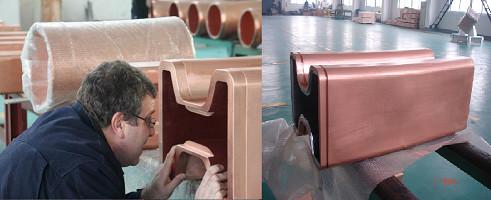High Strength Copper Pipes And Tubes For CCM High Thermal - Conductivity