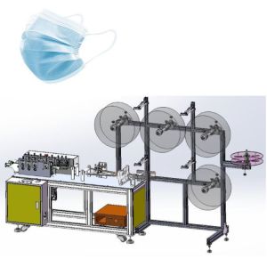 China Linha profissional placa da produção da máscara protetora da tira do nariz do dobro supplier