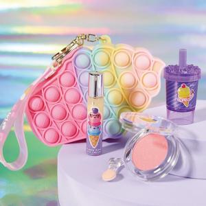 China Compact Children Makeup Set Toy Sweetie Pop It Purse Lovely Make Up Kit supplier