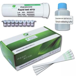 China Zearalenone Food Safety Rapid Test Kit 96Tests/Kit For Corn Feed Grain supplier
