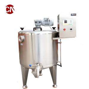 China Customized Small Business Food Pasteurizer Sterilizer Tank with Cooling and Milk Homogenizer supplier