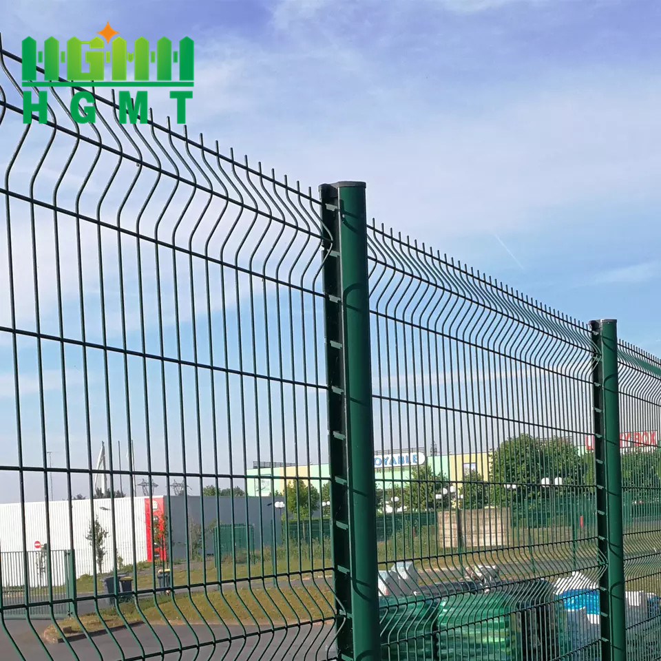 China Résidence extérieure 3d courbée fil de fer soudé V Mesh clôture de sécurité supplier