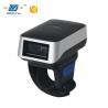 Wireless Bluetooth Finger Barcode Scanner , Smart Phone / Tablet 1D Ring Barcode