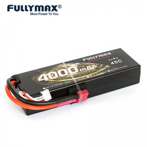 Fullymax 3S Lipo Battery 45C 4000mAh 11.1V 3s 4000mah Lipo Battery Rc Car Toys Lead Wires