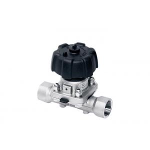 China Food Industry Pneumatic Diaphragm Valve , Actuated Stainless Steel Diaphragm Valve supplier