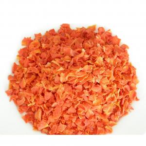 Crunchy And Delicious Snack Dried Carrot Chips Cross Cut 2% Iron 2.5g Fat