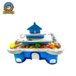China Play House Type Kids Playground Equipment Arts And Crafts Table For Toddlers supplier