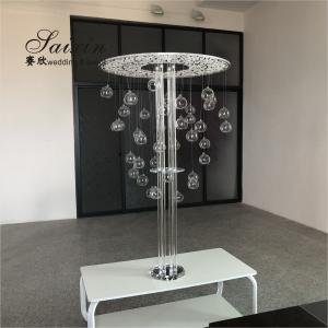 New Design Gorgeous Tables clear acrylic laser cut rectangle pedestal candle stands