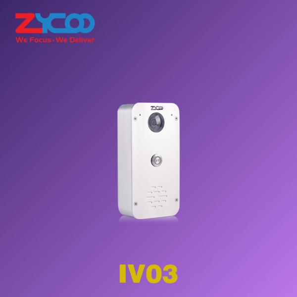 Sistema de intercomunicación inteligente Zycoo IV03 de 3 vatios con cámara HD incorporada