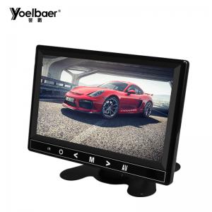 China 7 Inch MP5 Player Mirror Car TFT LCD Monitor 400cd/m2 Brightness PAL/NTSC Standard supplier
