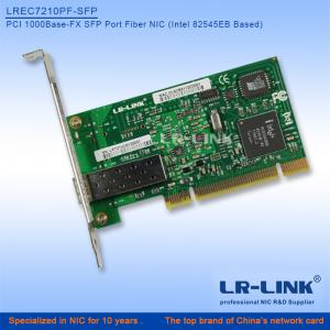 Placa de rede do PCI do único modo 1G do PCI 1000M de LREC7210PF-SFP (Intel 82545EB baseado) 1 x LC