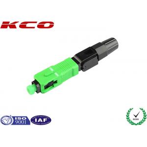 China Indoor Cable Fiber Optic Fast Connector SC APC FTTH Type Field Installable supplier