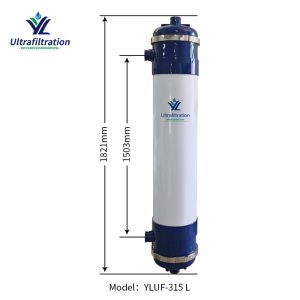 China YLUF-315L Ultrafiltration Systems with PVDF UF Membrane PVC Manufacturer's 1-Year Warranty Water Machinery for Underground Water wholesale