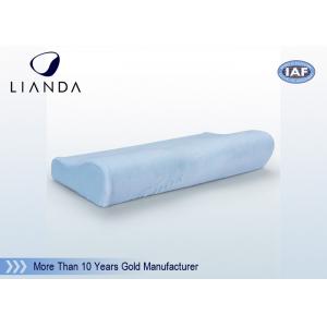 High Density Memory Foam Pillow For Neck And Head OEM Different Cover , Color , Shape Customizable