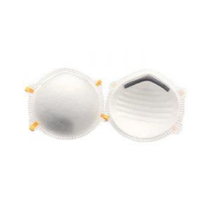 White Color FFP2 Dust Mask , FFP2 Nr D Mask For Cycling / Camping / Travel