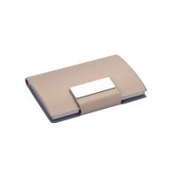China Debossing Personalized Business Card Holder Zinc Alloy Metal Business Card Holder on sale