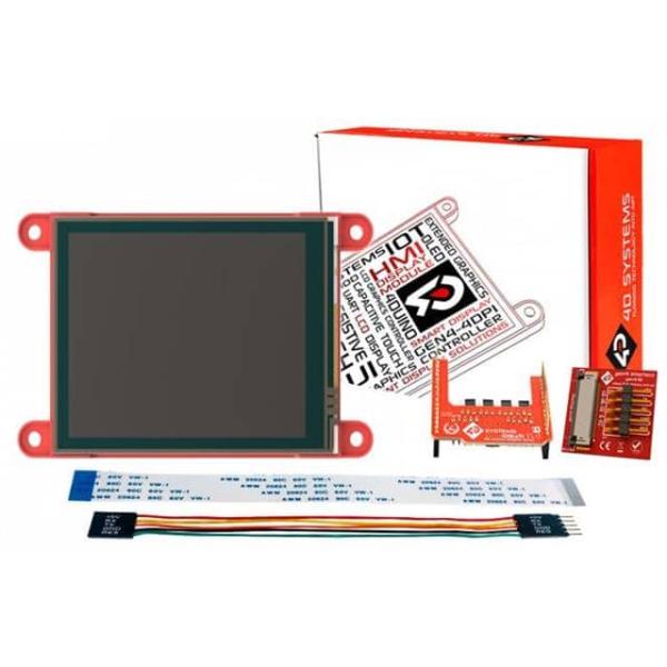 Cuadro de pantalla LCD de color TFT con pantalla táctil resistiva