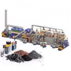 Raw Material Lithium Ion Battery Crushing Separating Machine for EV Battery Recycling
