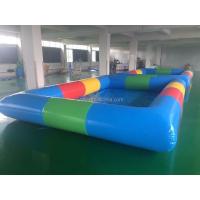 China Colourful Adult 0.9mm PVC Inflatable Swimming Pool For Outdoor on sale