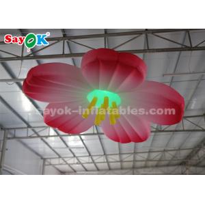 China 3m LED Light Hanging Flower Inflatable Lighting Decoration For Wedding supplier
