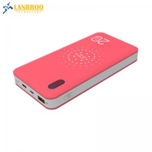 Customize Wireless Power Bank 20000mAh with 3-IN-1 Cable LED Digital Display Mobile Phone Backup Battery Charger