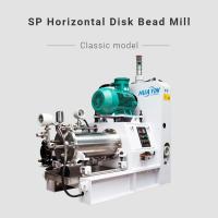 China 50L Horizontal Bead Mill For  Pesticide SC 9Cr18MoV Steel Double Mechanical Seal on sale
