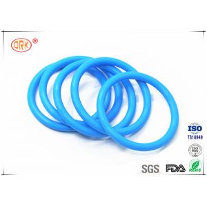 China Durable Tasteless Rubber Silicone O-Ring Anti Dust 30 - 85 Shore Hardness supplier