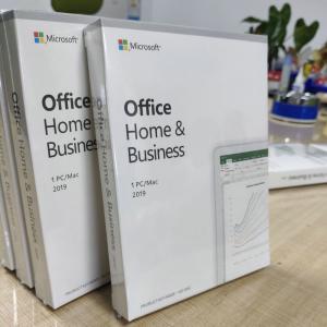 100% Original 2019 Microsoft Office Retail Box KEY Code Licence COA Sticker DVD Flash