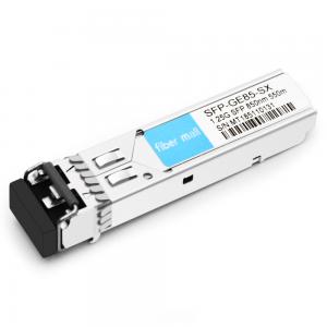 China Juniper Networks EX-SFP-1GE-SX Compatible 1000Base SFP SX 850nm 550m LC MMF DDM Transceiver Module on sale 