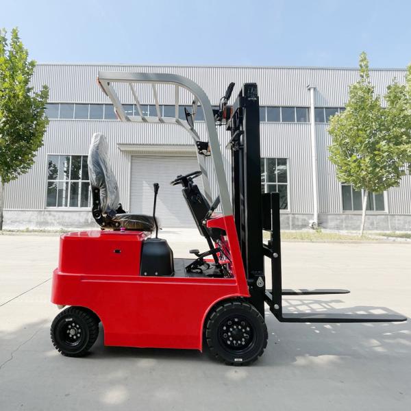 China Terreno acidentado Armazém de pequena capacidade Tração a quatro rodas Bateria de lítio Eletromecânica Automática em empilhadeira supplier
