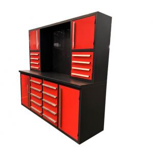 Heavy Duty Brown 10ft 40-Drawer Steel Workbench Tool Cabinet for Mobile Phone Repair