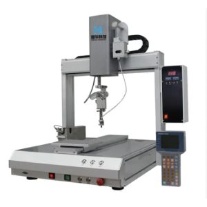 China X500* Y1/300*Y2/300*Z100mm Operating Range 50W Automatic PCB Soldering Machine for Soldering Precision Components wholesale