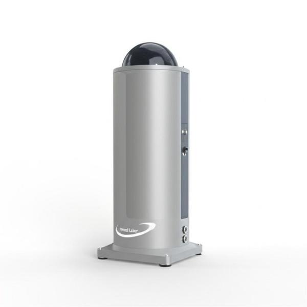 Wind Lidar System Accurate Wind Speed Measurements with 0.1m/s Accuracy and Up To 1 Gb/s Data Transfer Rate