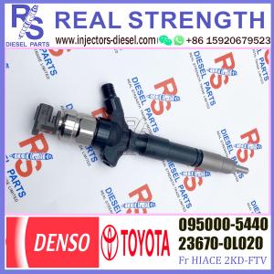 China diesel engine injector 095000-5440 for toyota diesel fuel injector injection engine parts 23670-0L020 supplier