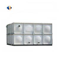 China FRP Water Tank Water Storage Tank Pump System Panel Tank for Customized Requirements on sale