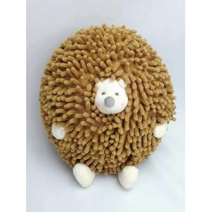 OEM ODM Cute Hedgehog Toy Stuffed Animal Chenille Cord Velour And PP Cotton Filling