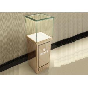 China Modern Jewelry Glass Display Cabinet With Lights , Retail Jewelry Display Cases supplier