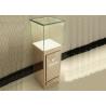 Modern Jewelry Glass Display Cabinet With Lights , Retail Jewelry Display Cases