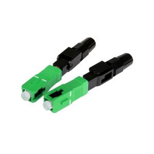 FCC Singlemode Fiber Optic Quick Connector Sc Apc 50mm Ftth Fast Connector