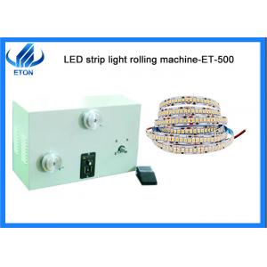 High Efficiency No Waterproof LED Strip Light Rolling Machine 220V 50-60HZ ET-500