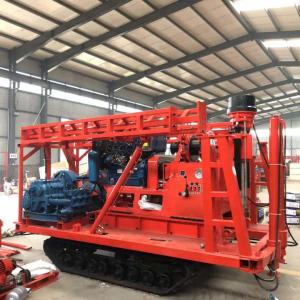 Crawler Mounted Portable Rock Drilling Machines For Water Sourcing Drilling