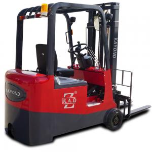 China Self Loading 2.5T Sit Down High Capacity 3 Wheel Electric Forklift supplier