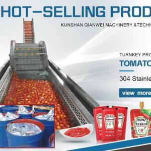 China Tube In Tube Or Tular Sterilizer Tomato Paste Production Line Suited For Tomato Paste Production supplier