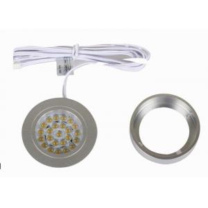 Circular Furniture LED Cabinet Lighting Embedded Type With Aviation Aluminium Material