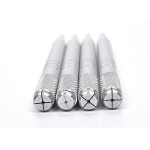 China Platinum Microblading Tattoo Eyebrow Pen for Permanent Make Up Light Weight Design with Lock pin Tech supplier