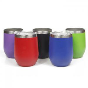 6oz / 8oz / 10oz / 12oz Stainless Steel Wine Cup Double Wall Custom Color