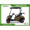 Right Hand Steering Brown 48V AC Motor Mini Electric Golf Buggy EXCAR Golf Cart