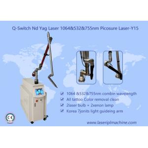 China Q Switch ND YAG spot removal pigment removal picosecond laser tattoo removal 532/ 755/1064nm wholesale